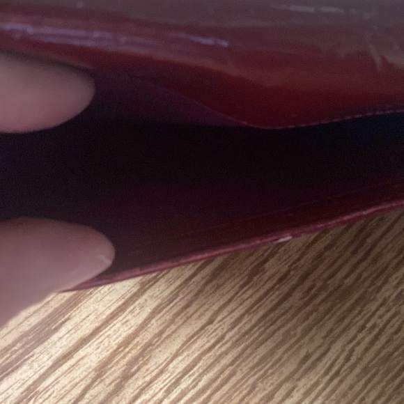 Gorgeous red Burberry long wallet with dust bag very good condition - Picture 9 of 13